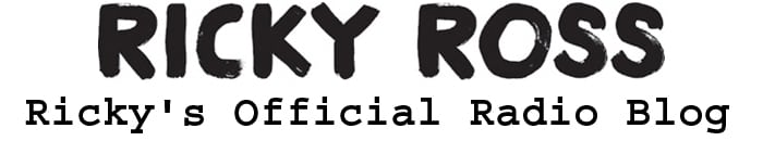 Ricky's Radio Blog - The official Radio Blog for Ricky Ross